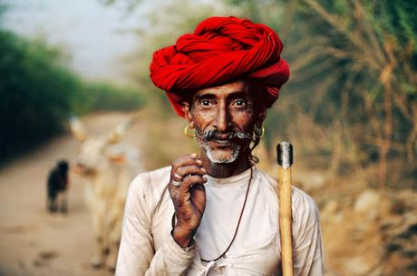 Rabari Shepherd, Rajasthan, India, 2009