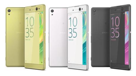 Sony Xperia XA Ultra colours
