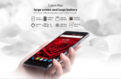 Cubot Max Specifications