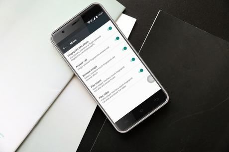 OUKITEL U7 Plus fingerprint new functions