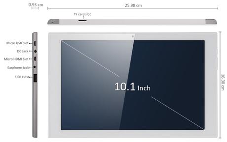 Teclast X10 Plus 2 in 1 Tablet PC technical specs