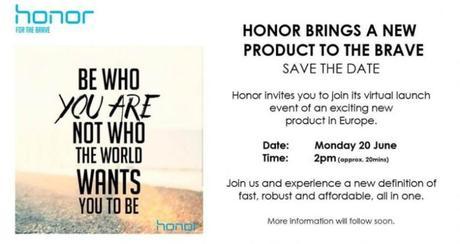 honor invite for VR event