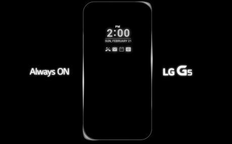 LG G5 to launch in India in Q2 2016 lg-g5 always on display