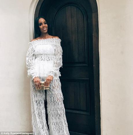 Kelly Rowland Out & About In Beverly Hills Celebrates 36th Birthday Today