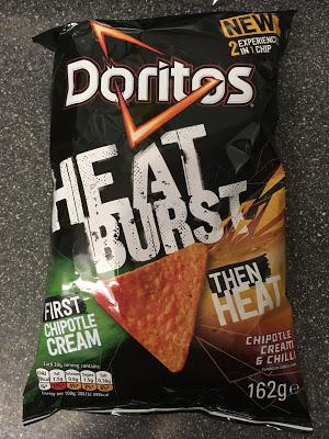 Today's Review: Doritos Heat Burst Chipotle Cream & Chilli
