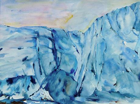 Arctic Landscape Paintings By Lisa Goren