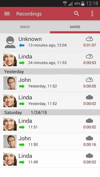    Automatic Call Recorder Pro- screenshot  