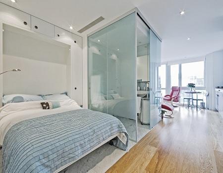 How to make a studio apartment look bigger