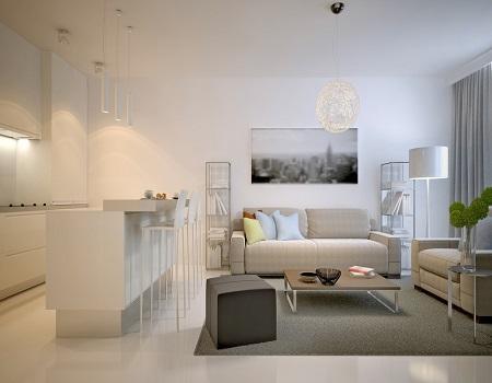 How to make a studio apartment look bigger