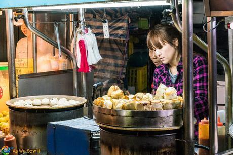 Snacks in Shilin Night Market