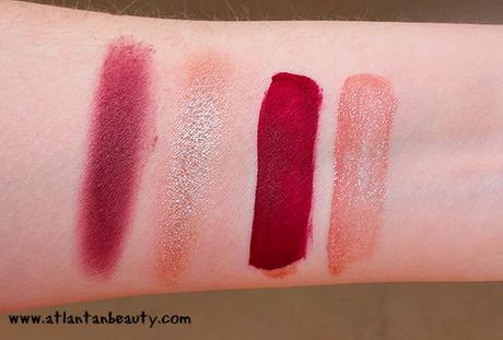 Kylie Cosmetics Smooch Mini Set Swatches