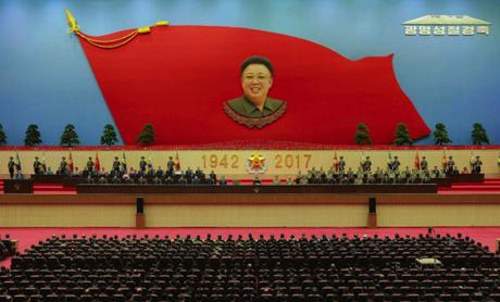 Kim Jong Un Visits Ku’msusan on the Day of the Shining Star