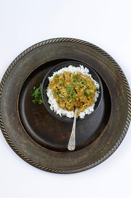 Coconut  Green Lentil  Curry
