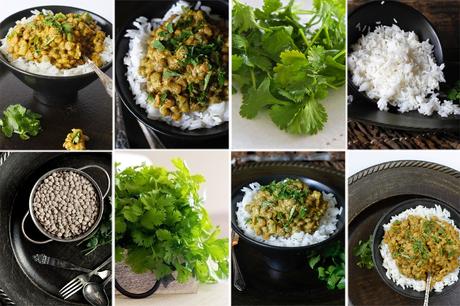 Coconut  Green Lentil  Curry