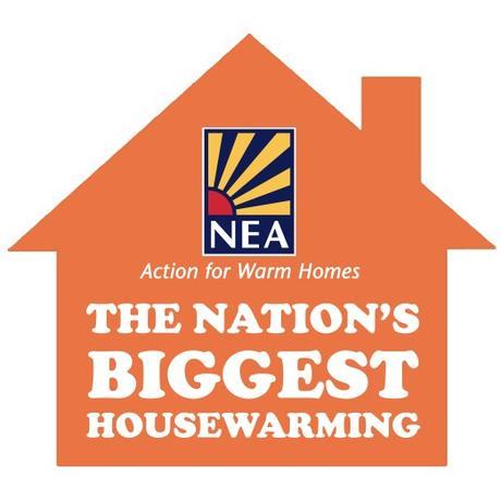 National Energy Action's warm homes housewarming fundraiser