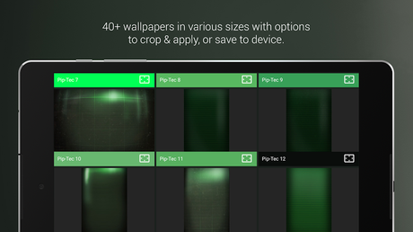    PipTec Green Icons & Live Wall- screenshot  