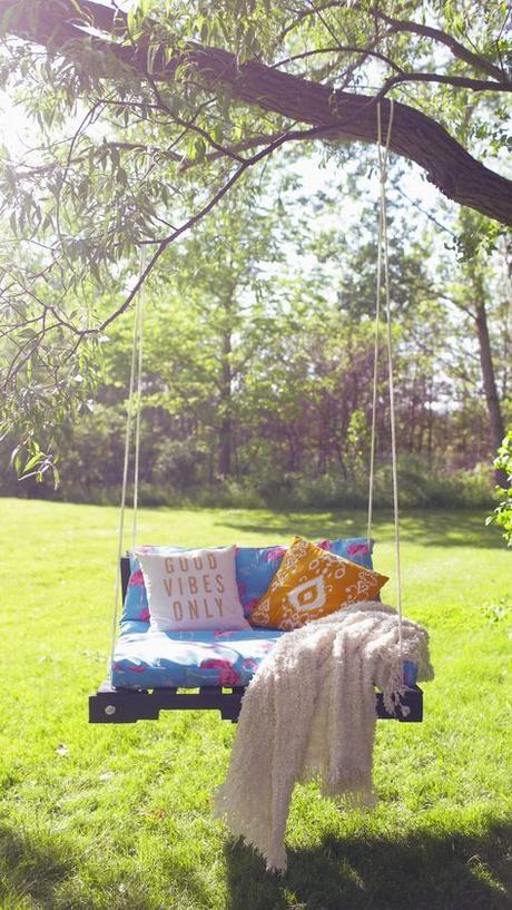 How To Build A Porch Swing From Recycled Materials