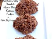 No-Bake Nutty Chocolate, Peanut Butter Oatmeal Cookies Recipe