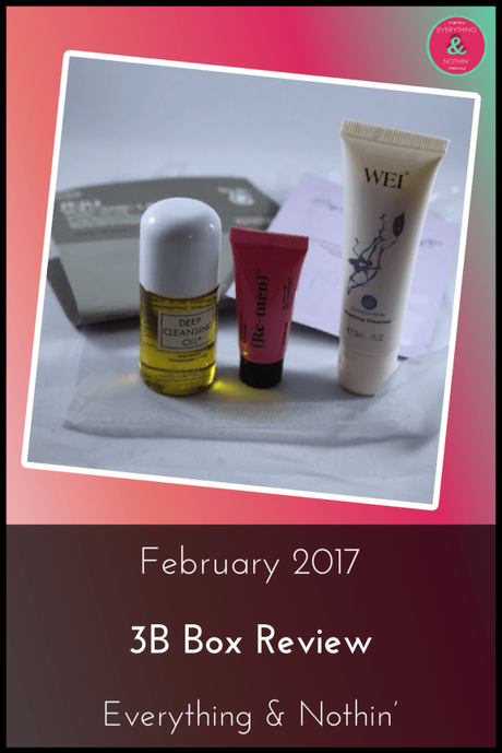 February 2017 3B Box Review