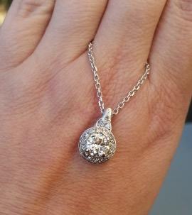 Keelamira's Transitional Diamond Pendant