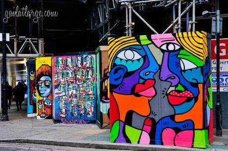 street art in Shoreditch, London