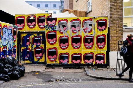 street art in Shoreditch, London