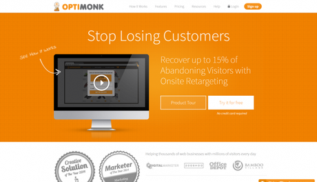 Optimonk: Powerful Onsite Retargeting WIth Exit Intent