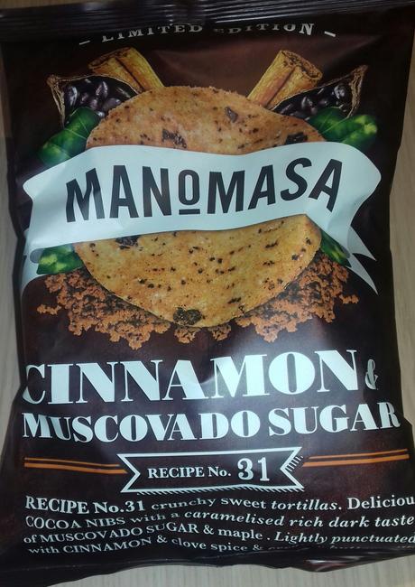 Manomasa Limited Edition Cinnamon & Muscovado Sugar Tortilla Chips