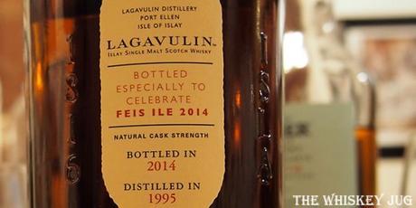 Lagavulin 2014 Feis Isles Edition Label