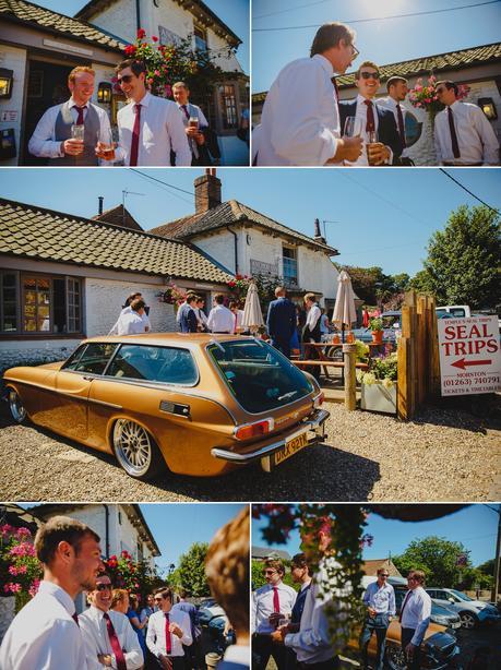 JURASSIC PARK MEETS NORTH NORFOLK GARDEN WEDDING  | AMY + NICK