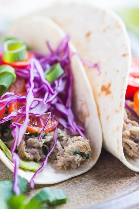 Cook 1, Freeze 1: Slow Cooker Lime Cilantro Chicken Tacos