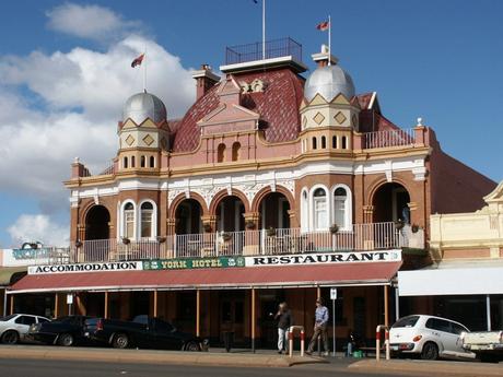 York Hotel in Kalgoorlie outback town