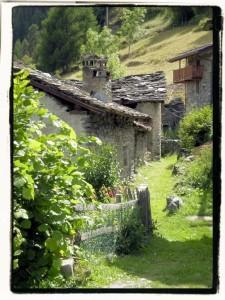 Villaggi in Valle d’Aosta.The villages in Valle D’Aosta.”