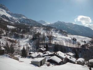 Villaggi in Valle d’Aosta.The villages in Valle D’Aosta.”