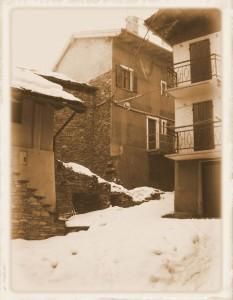 Villaggi in Valle d’Aosta.The villages in Valle D’Aosta.”
