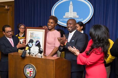 Issa Rae Honored By L.A. City Council For Black Women’s Day