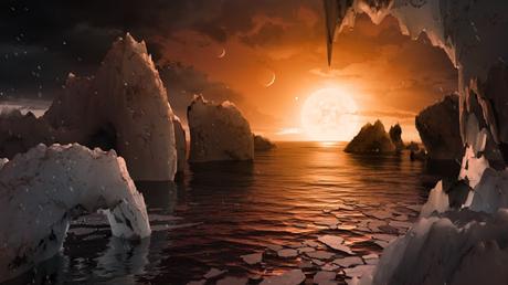 NASA unveils discovery of 7 earth sized planets - Trappist 1 !!
