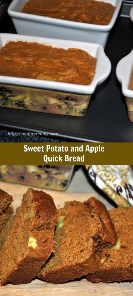 Sweet Potato and Apple Quick Bread