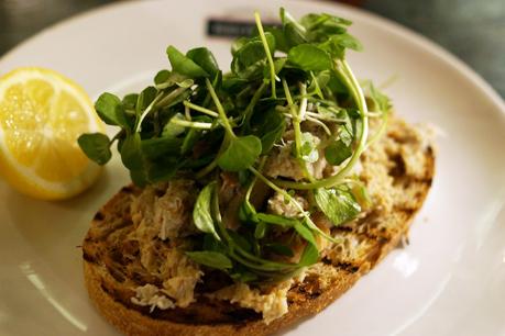 Hello Freckles Browns Brasserie Restaurant Newcastle Food Review crab on toast starter nebloggers 