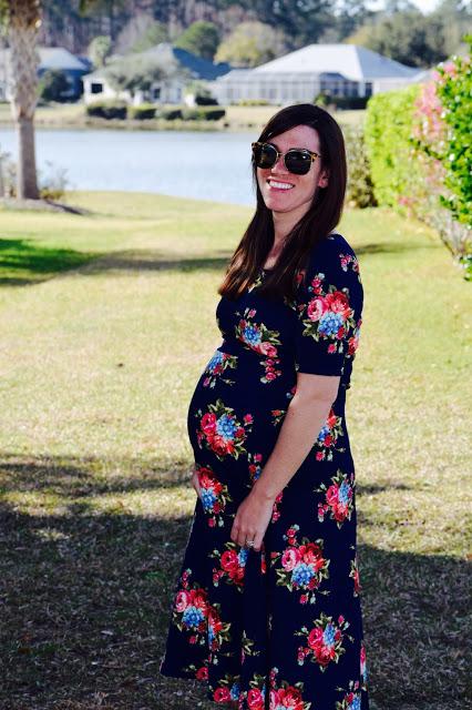 Spring Dress For A Growing Bump