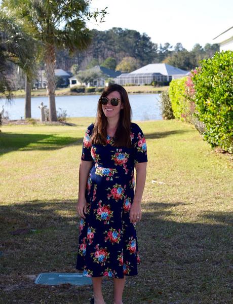 Spring Dress For A Growing Bump