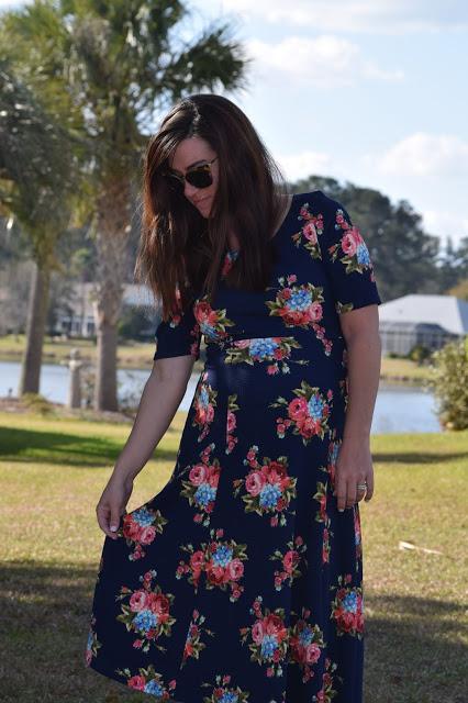 Spring Dress For A Growing Bump