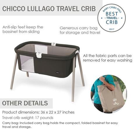 Chicco lullago best travel crib