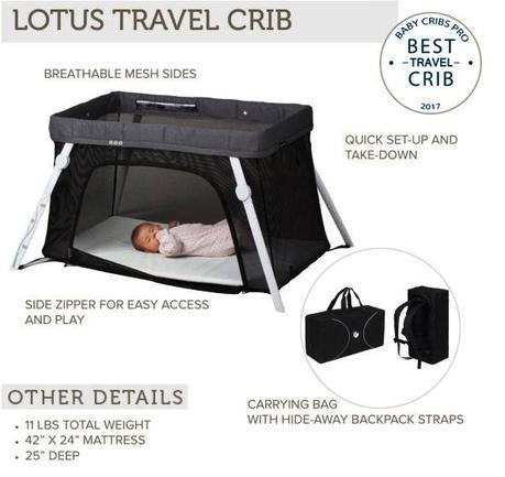 Lotus best travel crib