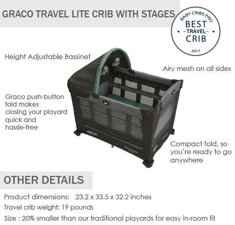 Graco best travel lite crib