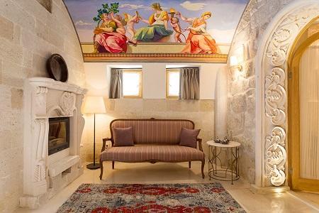 The House Hotel Cappadocia converts ancient cave dwellings into a luxury boutique hotel in Turkey