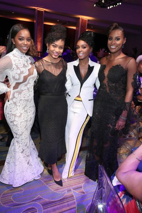 Pics!  Essence Black Women In Hollywood Awards Red Carpet