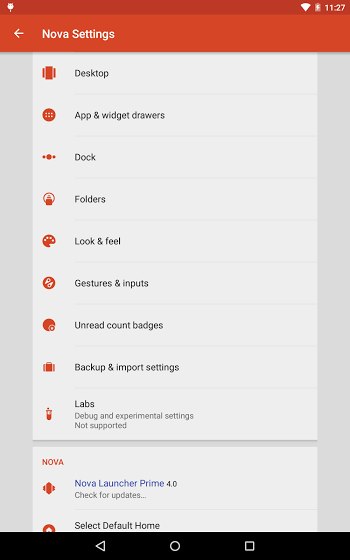 Nova Launcher - screenshot