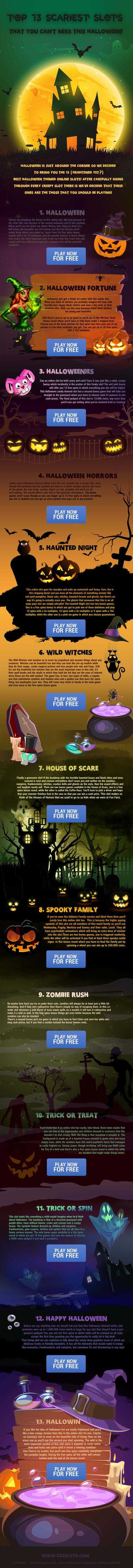 Top 13 scariest slots that you can’t miss this Halloween