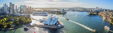 grand dames of Cruising Queen Mary 2 and Queen Elizabeth meet at Sydney Harbour